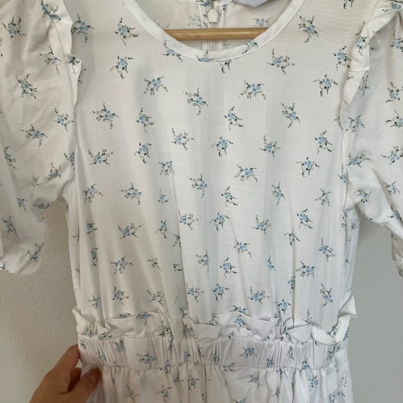 Like New, & Other Stories Lyocell Blend Ruffle Maxi Floral Dress - Picture 8 of 8